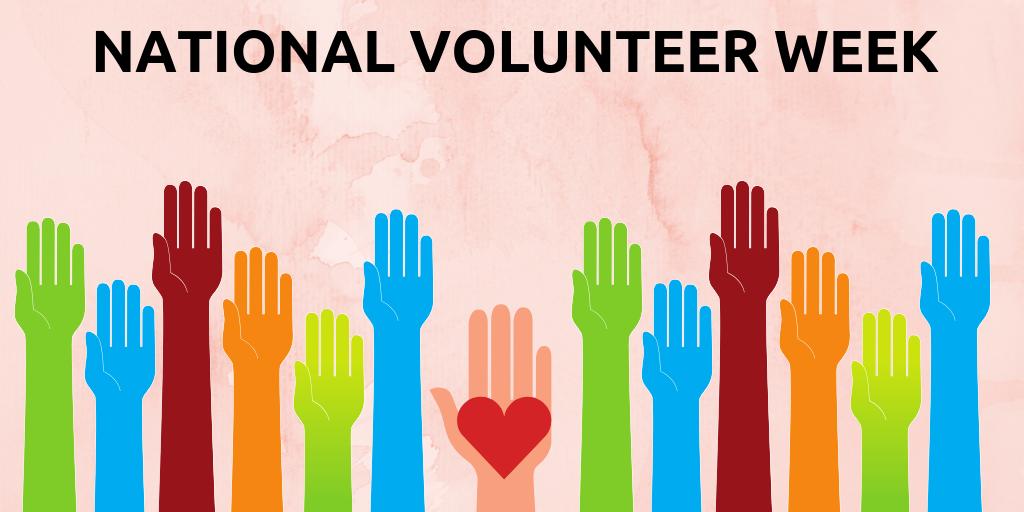 National Volunteer Week Heart & Hands