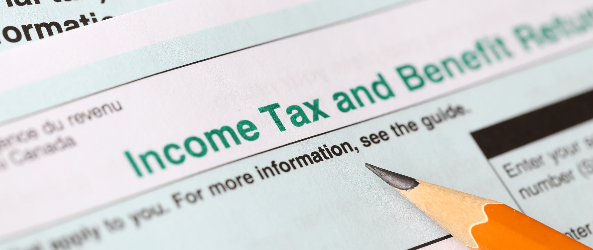 An Income Tax Return from the Canada Revenue Agency